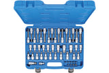 Bit Socket Set BGS 12.5 mm (1/2u0022) drive, 8 mm (5/16u0022) drive 49 pcs.