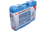 Bit Socket Set BGS 12.5 mm (1/2u0022) drive, 8 mm (5/16u0022) drive 49 pcs.
