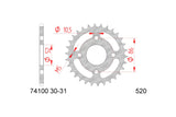 Chain Kit AFAM 14x30 Kymco Mxer 50
