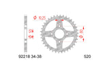 Chain Kit AFAM 15x34 SYM Track Runner 200