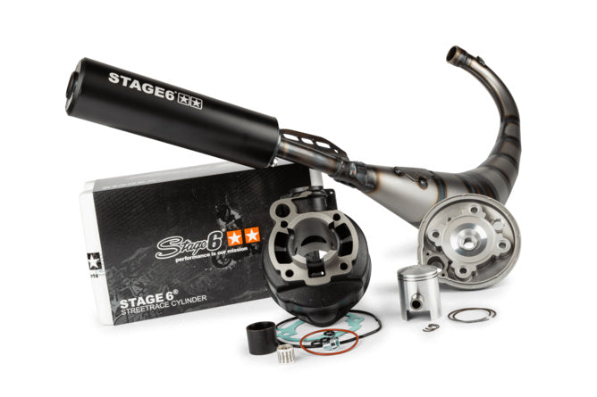 Tuning Kit cylinder - avgassystem Stage6 50cc Streetrace AM6