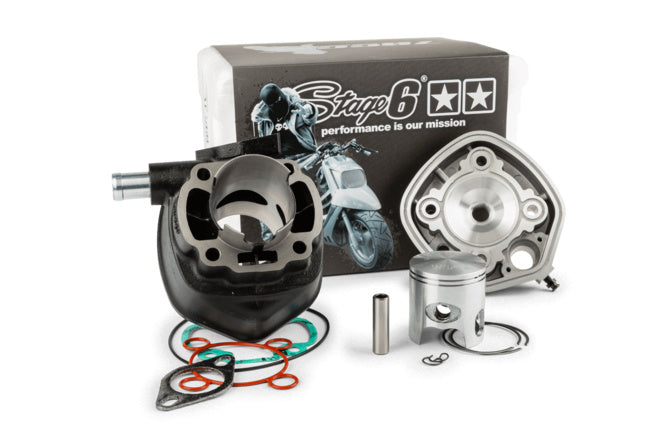 Tuning Kit Stage6 70cc Streetrace gjutjärn Minarelli horisontell LC