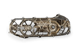 Variator Cover STR8 Cut Out Yamaha Aerox / Nitro chrome
