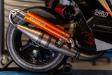 Exhaust Stage6 Pro Replica MK2 Blue Minarelli vertical