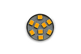 LED Indicator Bulbs STR8 (x2) BA15S orange