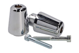 Handlebar Ends Buzzetti chrome Vespa Primavera / Sprint / 50 / 125 / 150