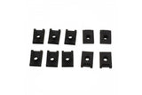 Fairing Clips x10 (M5 screws) black