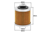 Oil Filter Hiflofiltro HF182 Piaggio Beverly 350cc