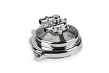 Water Pump Cover STR8 Extreme Cut Minarelli LC chrome