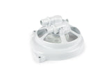 Water Pump Cover STR8 Extreme Cut Minarelli LC white