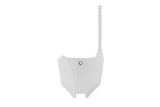 Number Plate front Polisport white Honda CRF 450