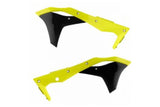Side Panels front Polisport neon yellow Kawasaki KXF 250