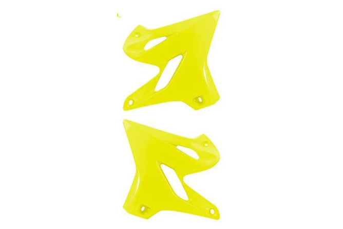 Sidopaneler fram Polisport neongul Yamaha