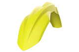 Garde boue avant KXF jaune fluo