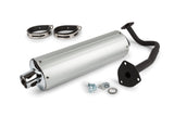 Exhaust aluminium GY6 125/150cc