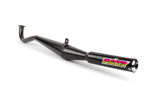 Avgassystem Tecno svart Puch Maxi Boss