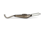 Exhaust Tecno coated aluminium silencer Puch Maxi
