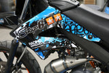 Graphic Kit Derbi Xtreme 2011 - 2017 Stage6 blue / black