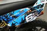 Graphic Kit Derbi Xtreme 2011 - 2017 Stage6 blue / black
