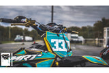 Front Number Plate UFO KTM SX / SXF 2007-2009 black