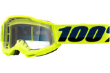 Goggles MX 100% Accuri 2 Kids yellow clear