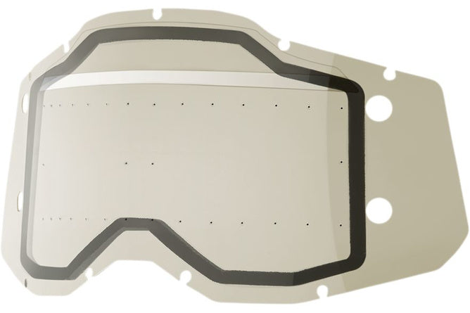 Lins 100% Racecraft 2 / Accuri 2 / Strata 2 Forecast dual med bumpers rökfärgad