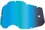 Lens 100% Racecraft 2 / Accuri 2 / Strata 2 blue mirror lens