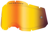 Lens dual 100% Racecraft 2 / Accuri 2 / Strata 2 red mirror
