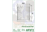 Oil Filter Hiflofiltro HF972 Yamaha Majesty 400cc / Suzuki Burgman AN 400cc (1999-2006)