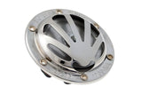 Klaxon D.72mm 6V AC RMS Chromé Vespa SS 50-90cc / Nuova 125cc