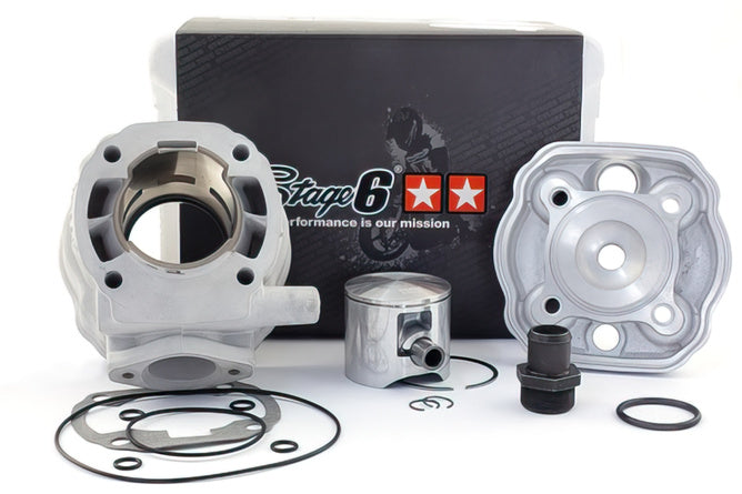 Cylinder Kit Stage6 Big Racing 88cc slag 45mm Derbi Euro 2