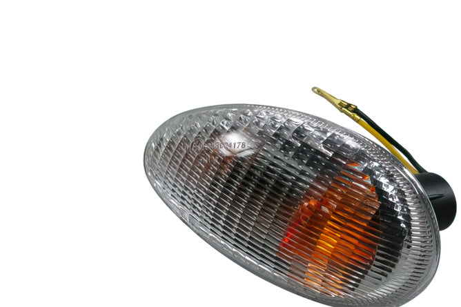 Blinkers Vespa ET2/ET4, fram vänster, klart glas