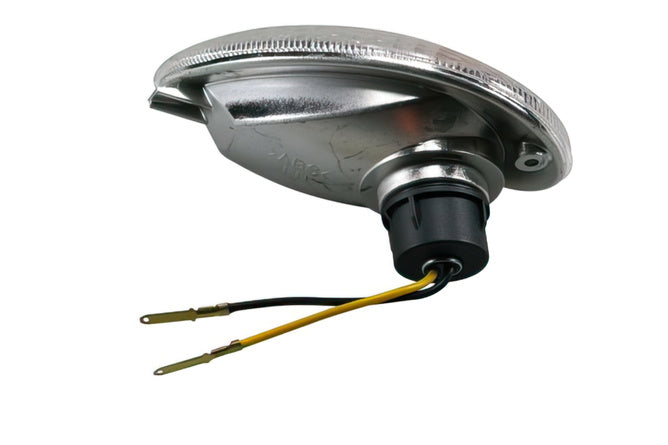 Blinkers Vespa ET2/ET4, fram höger, klart glas