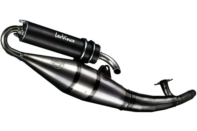 Avgassystem LeoVince Handmade TT Black Edition Kymco Agility / Top Boy