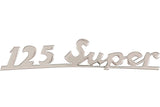 Logo Vespa Super 125cc Chromé
