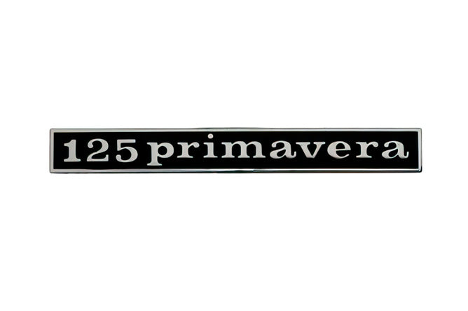 Märke Vespa Primavera 125cc svart / krom