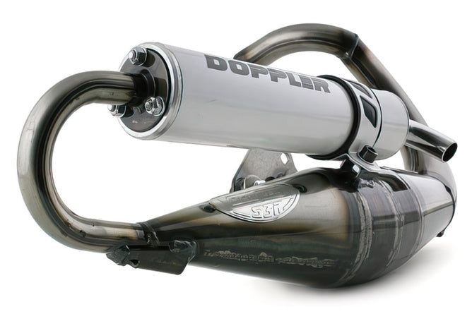 Avgassystem Doppler S3R Evolution Peugeot Speedfight / TKR vit