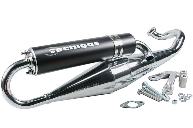 Avgassystem Tecnigas NEXT R Italjet Formula 50 krom