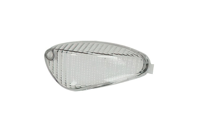 Blinkers Linse, fram vänster, svart, Gilera Runner