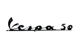 Logo Vespa 50cc noir