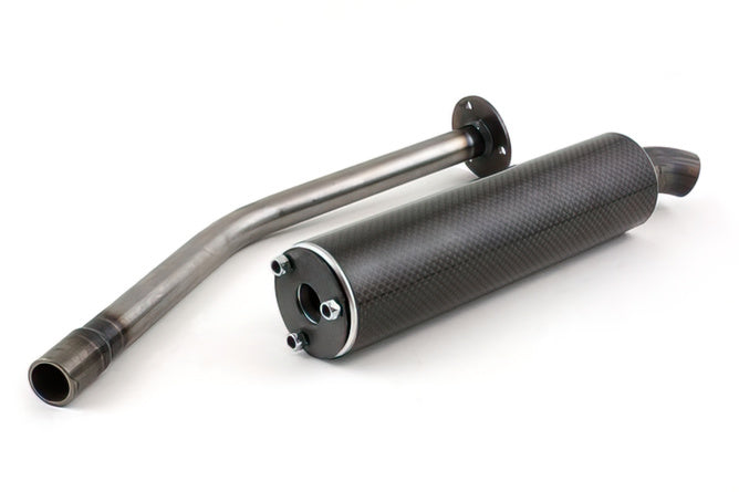 Avgassystem SCR Corse Cross RL 70cc Derbi Senda 2000