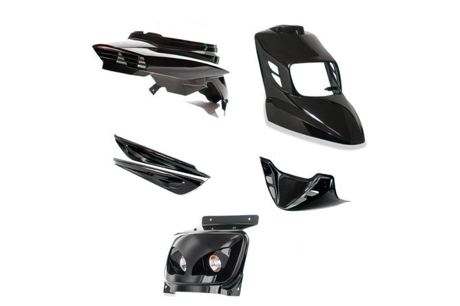 Karosserikit BCD RX svart Yamaha BWs efter 2004