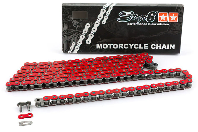 Chain Kit 13x53 - 420 Stage6 aluminium CNC röd Peugeot / Motorhispania