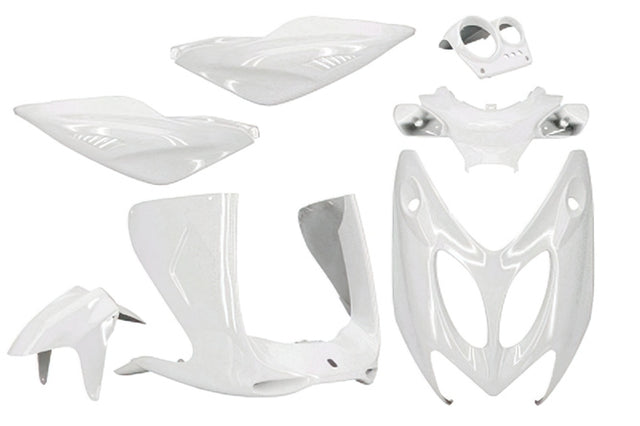 BCD BAKKÅPA EXTREME (VIT) - Mopedproffsen