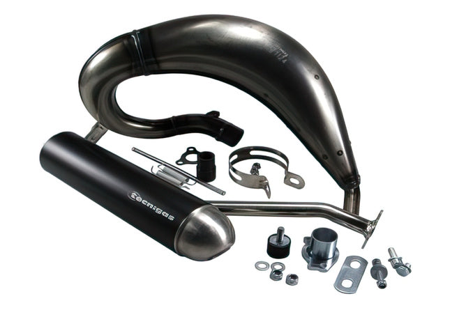 Avgassystem Tecnigas E-NOX STEEL Derbi Senda / Aprilia RX / Gilera RCR