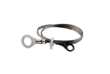 Tresse masse MBK 51 courte longueur 300mm