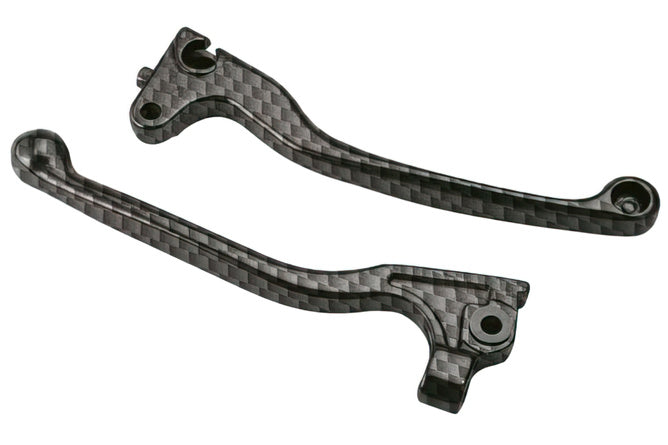 Bromshandtag trumbroms Peugeot Trekker / Speedfight AJP kolfiber