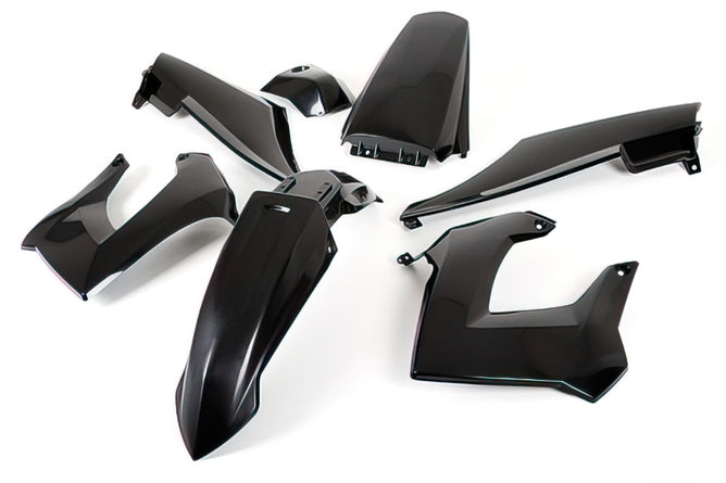 Karosskit 7 delar svart Derbi X-treme före 2011