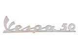 Logo Vespa 50cc chromé