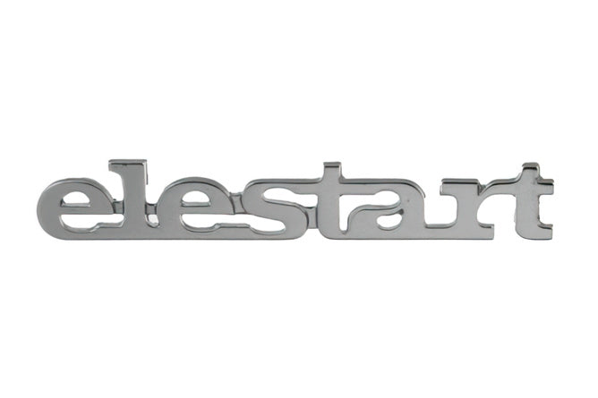 Badge Vespa Elestart krom